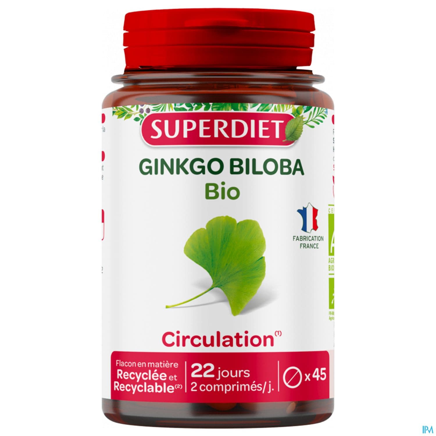 SUPERDIET GINKGO BIO CPR45