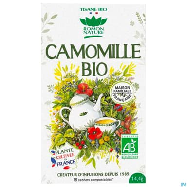 ROMON NATUR TIS BIO CAMOMIL SACH18