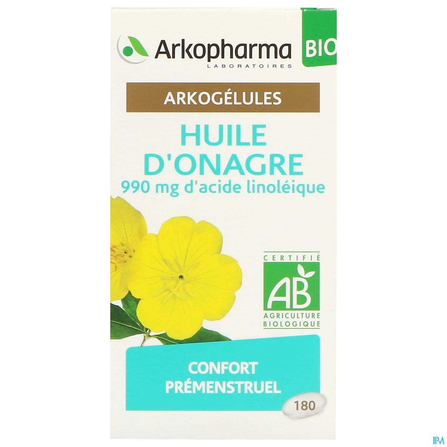 ARKOG HUILE D ONAGRE BIO CAPS 180