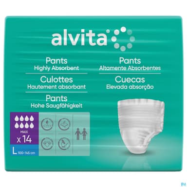 Alvita Pants Protection Nuit Large 14
