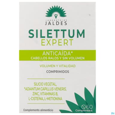 Jaldes Silettum Expert Antichute Cheveux Gelule 60