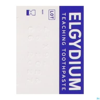 Elgydium Dentifrice Educatif Revelateur De Plaque Arome Pomme Fraiche 50ml