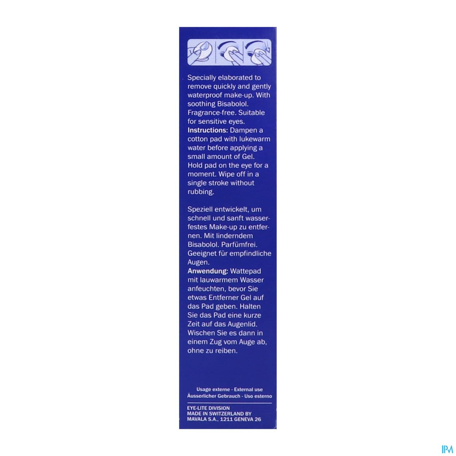 MAVALA GEL DEMAQ YEUX 50ML