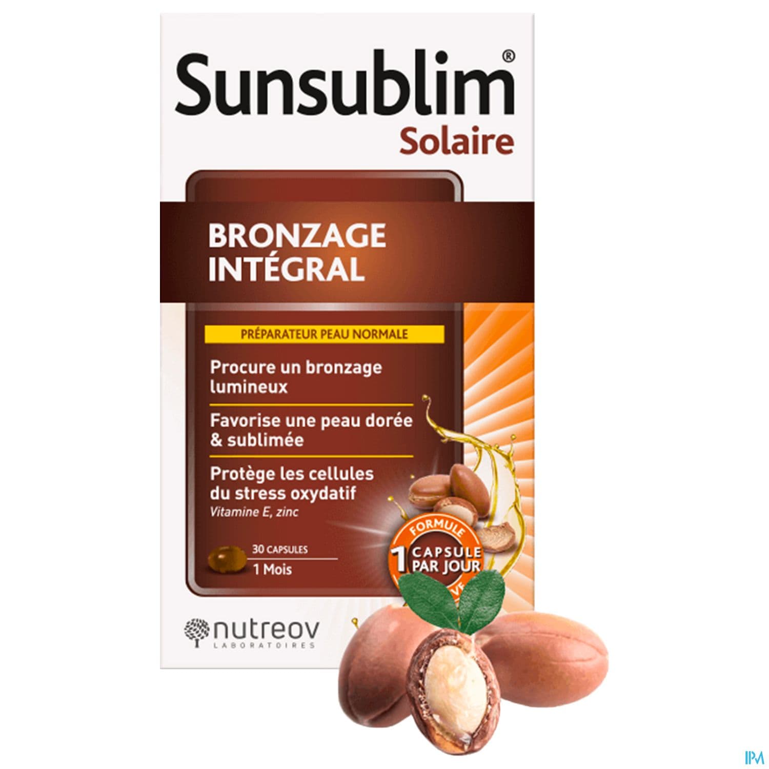 SUNSUBL BRONZ INTEGR CAPS90