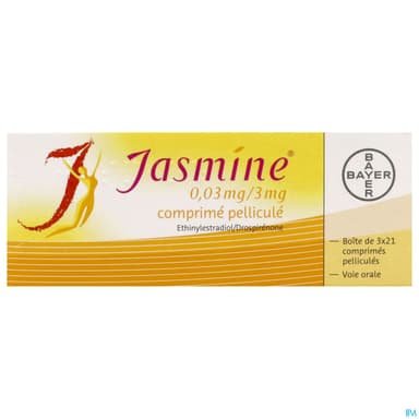 Jasmine 0mg03/3mg Comprime 21 X3