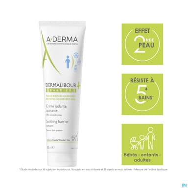A-DERMA DERMALIBOUR+ BARR CR 100ML