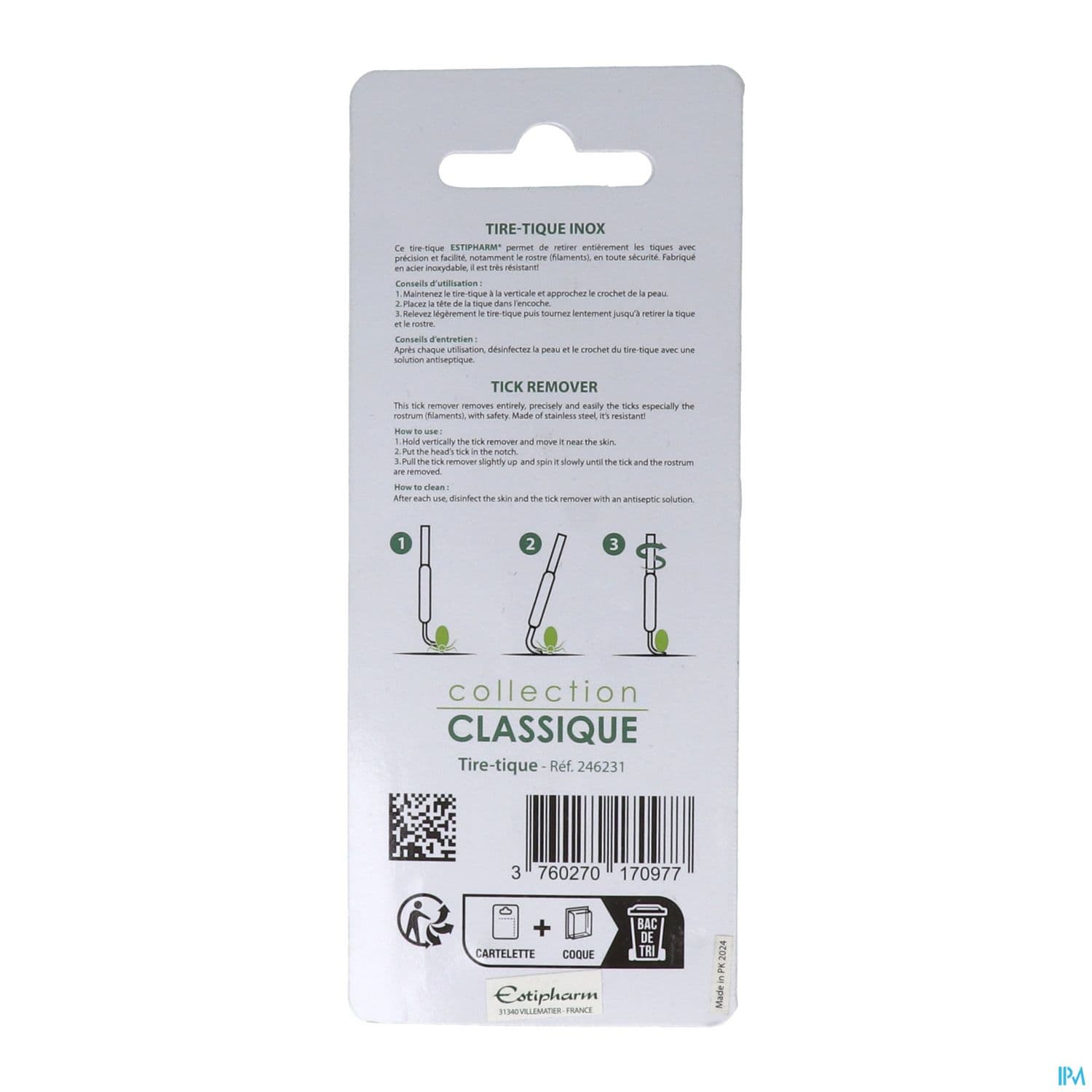 Estipharm Tire Tiques Inox