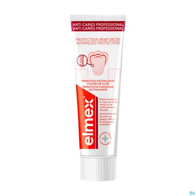 Dentifrice Elmex® Anti-caries Professional™ Tube 75ml