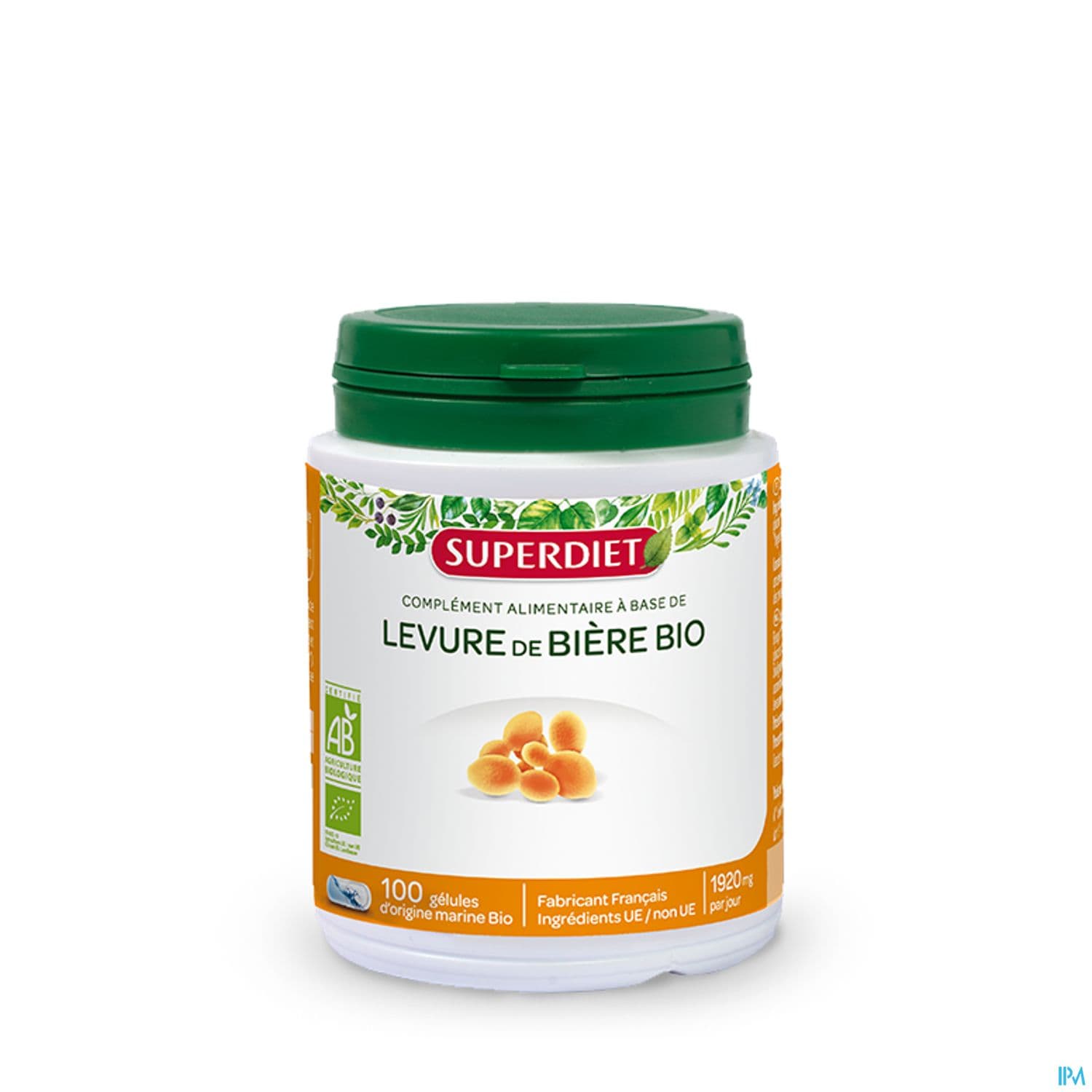 Superdiet Levure De Biere Bio Gelule 100