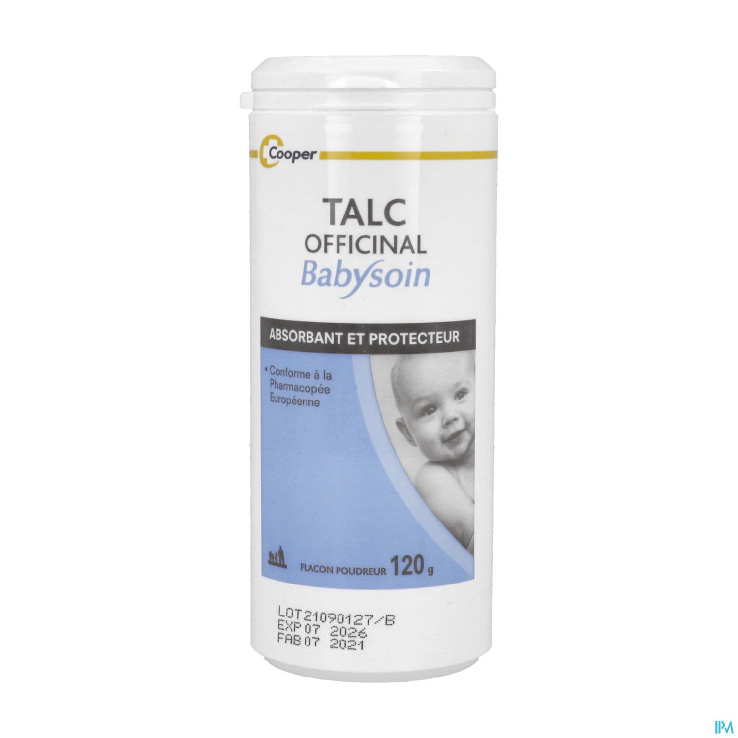 TALC OFFICINAL BABYSOIN PDR 120G