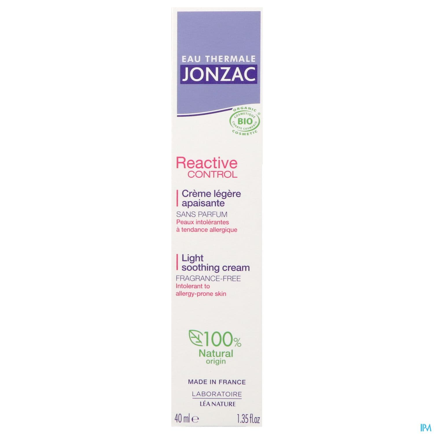 JONZAC REAC CONTROL CR LEGERE 40ML