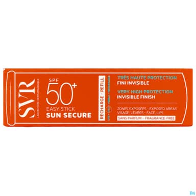 SVR SUN SECURE EASY STICK 50+ RECH
