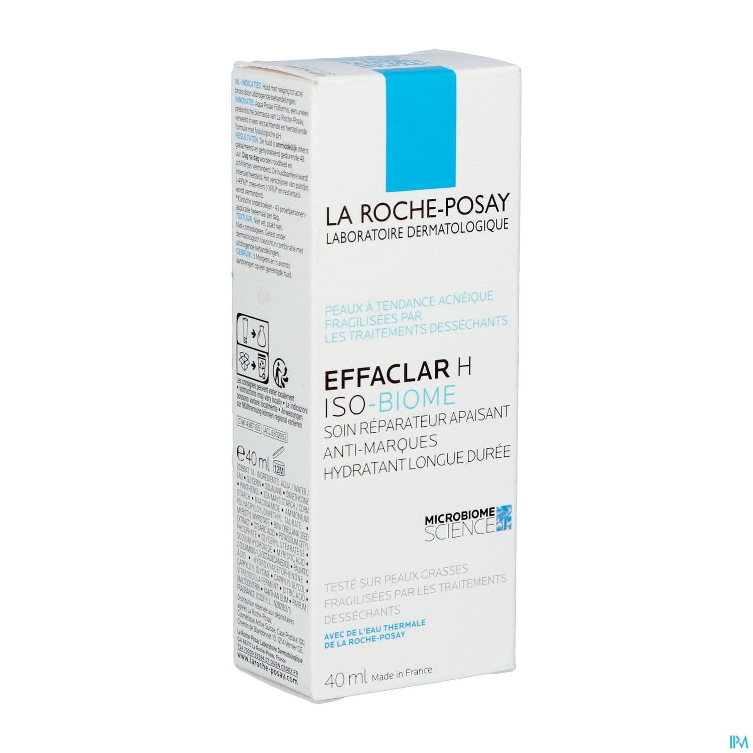 EFFACLAR H ISO-BIOME REPAR 40ML