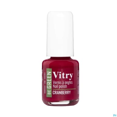Vitry Be Green Vernis Ongles Cranberry 6ml