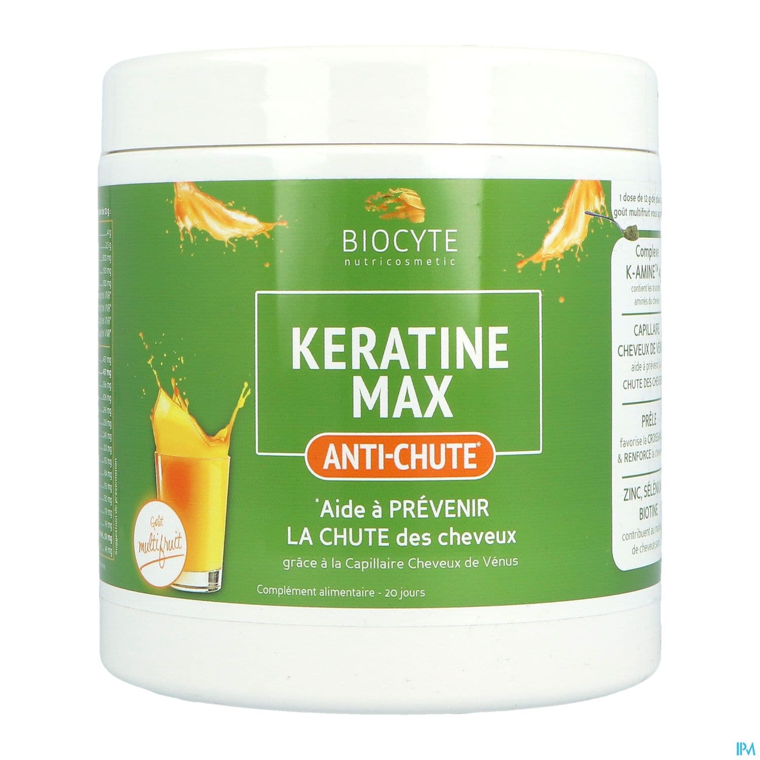 BIOCYTE KERATINE MAX POT 240G