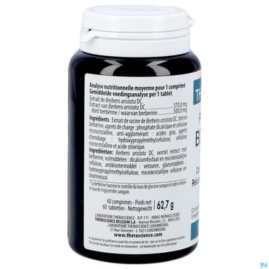Therascience Physiomance Berberine Comprime 60