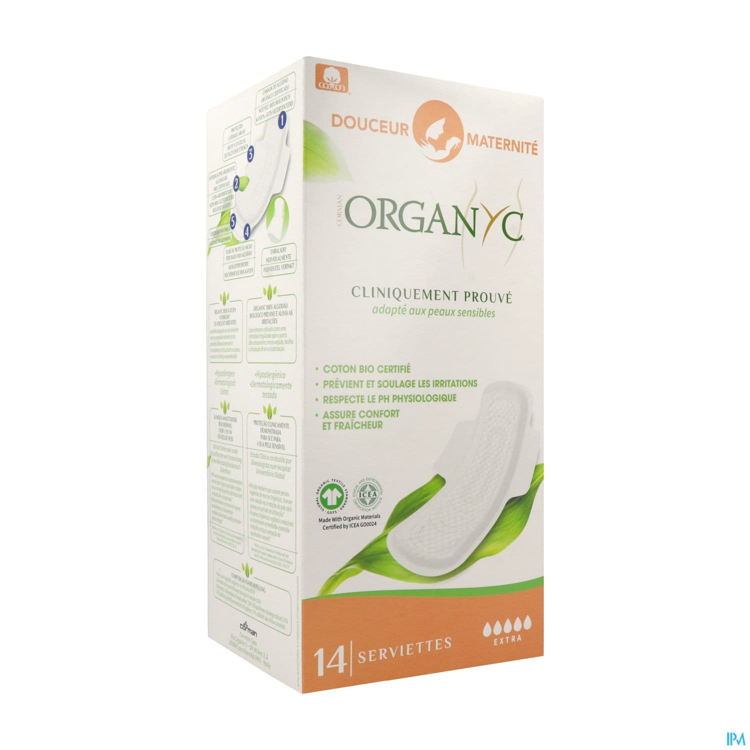 Organyc Serviette Maxi Maternite 14