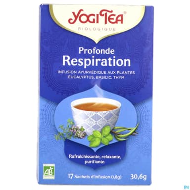 Yogi Tea Profonde Respiration Bio Infusette 2g 17