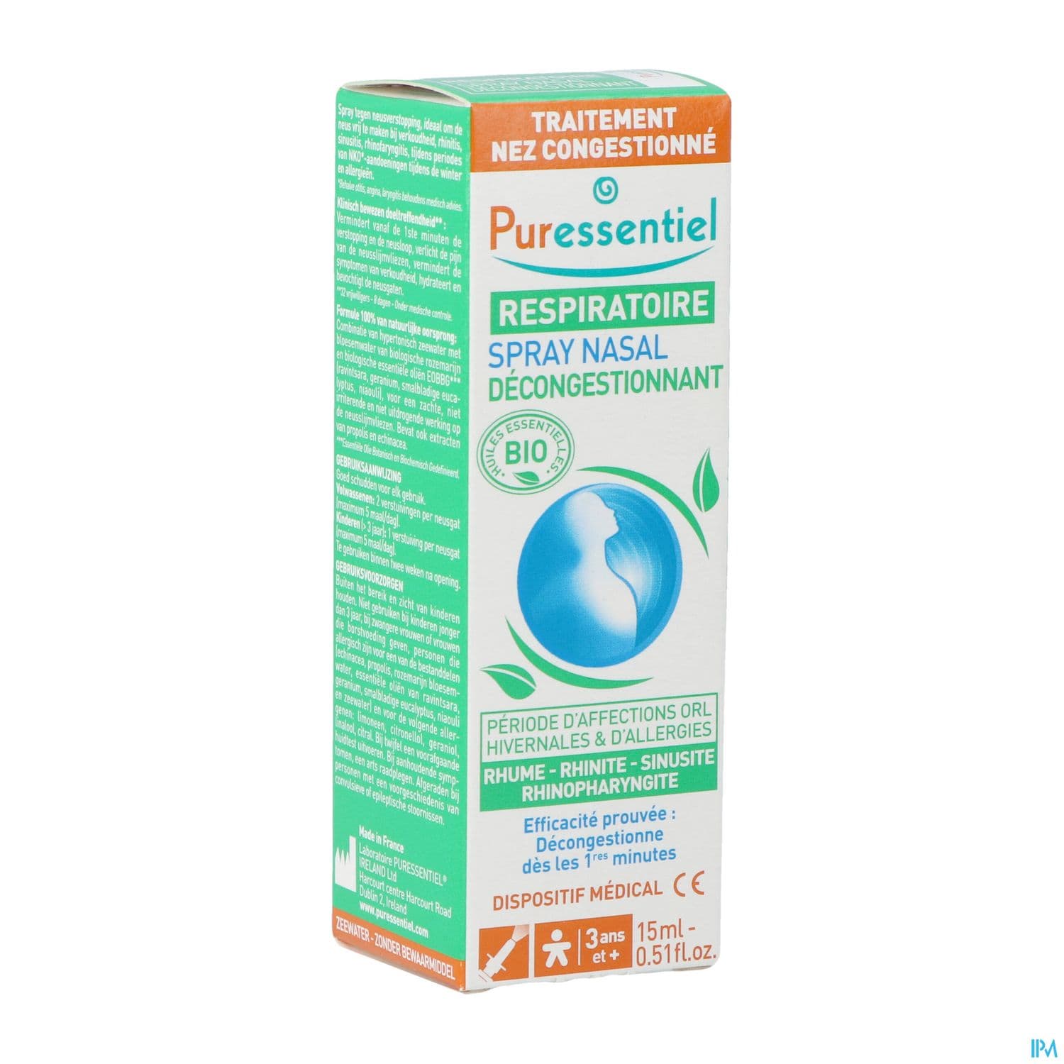 PURESSENTIEL SPR NAS DECONG HE15ML