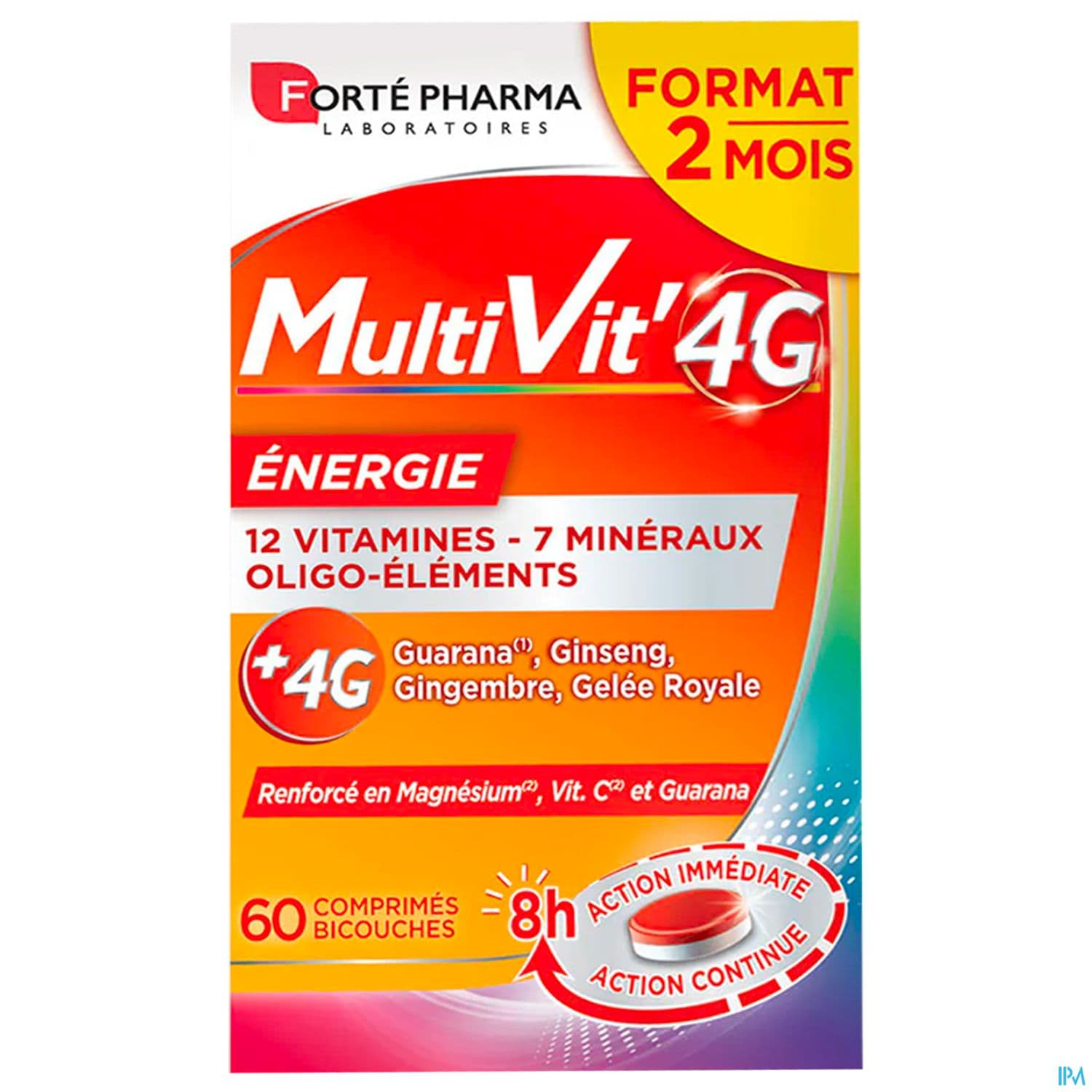 MULTIVIT'4G ENERGIE CPR 60