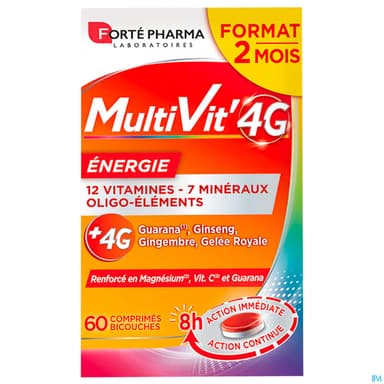 MULTIVIT'4G ENERGIE CPR 60