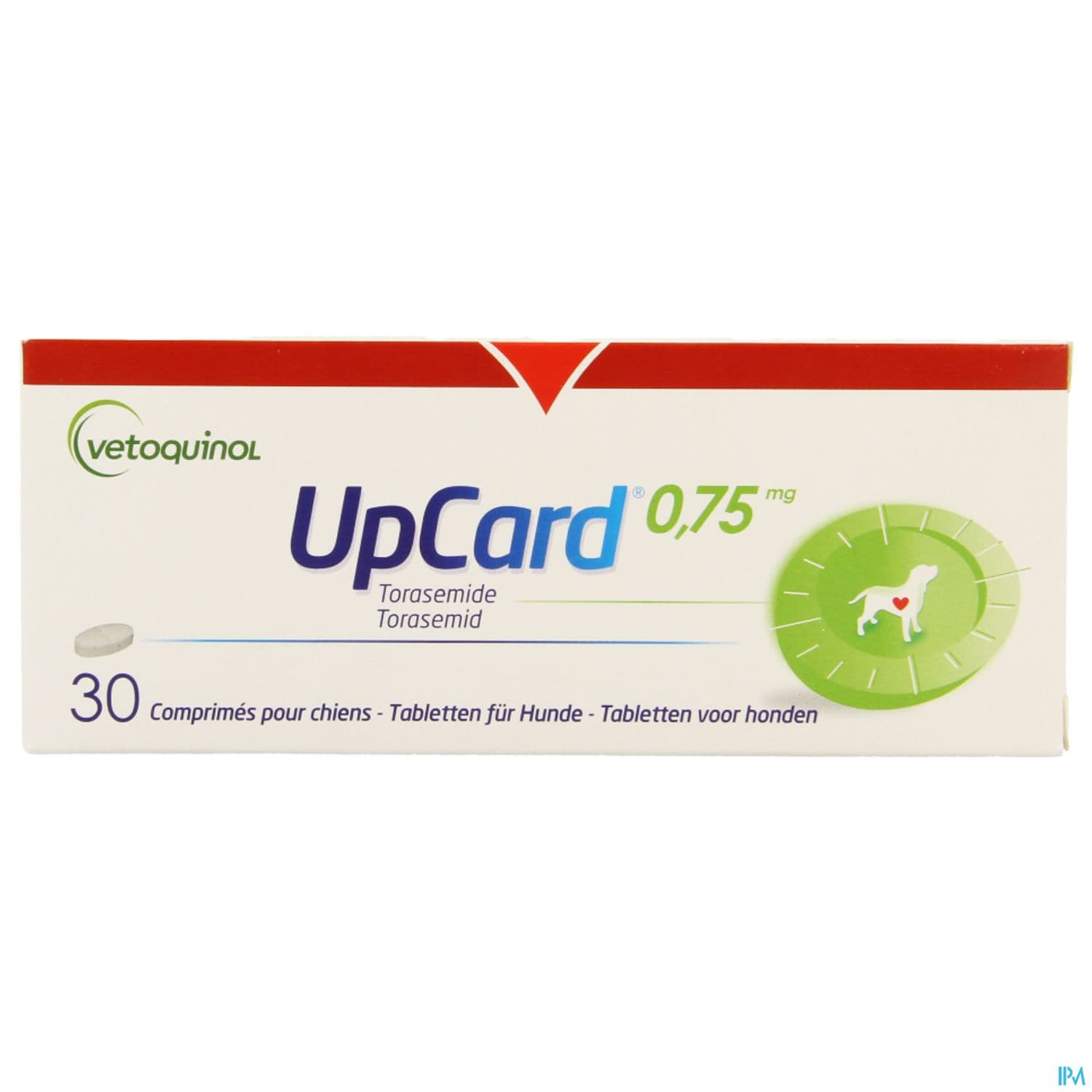 Upcard 0mg75 Chien Comprime 30
