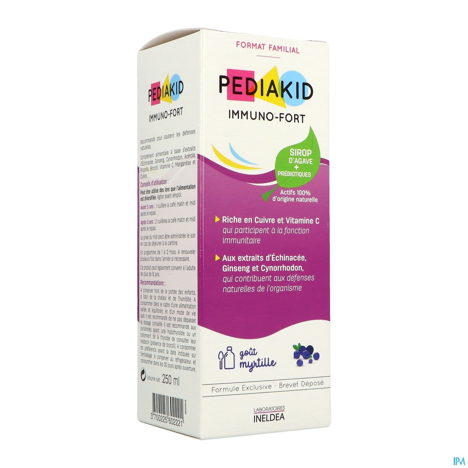 Pediakid Immuno Fortifiant Sol Buv Fl 250ml