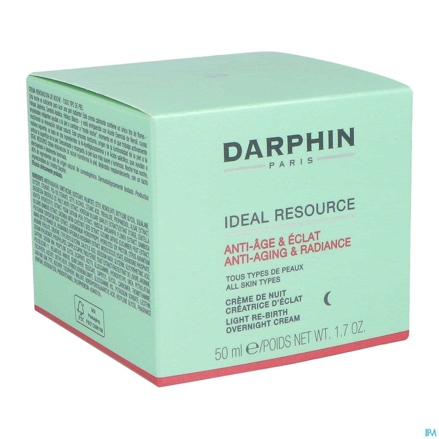DARPHIN IDEAL RESOURCE CR NUIT50ML — Pharmacie Cannes Riviera