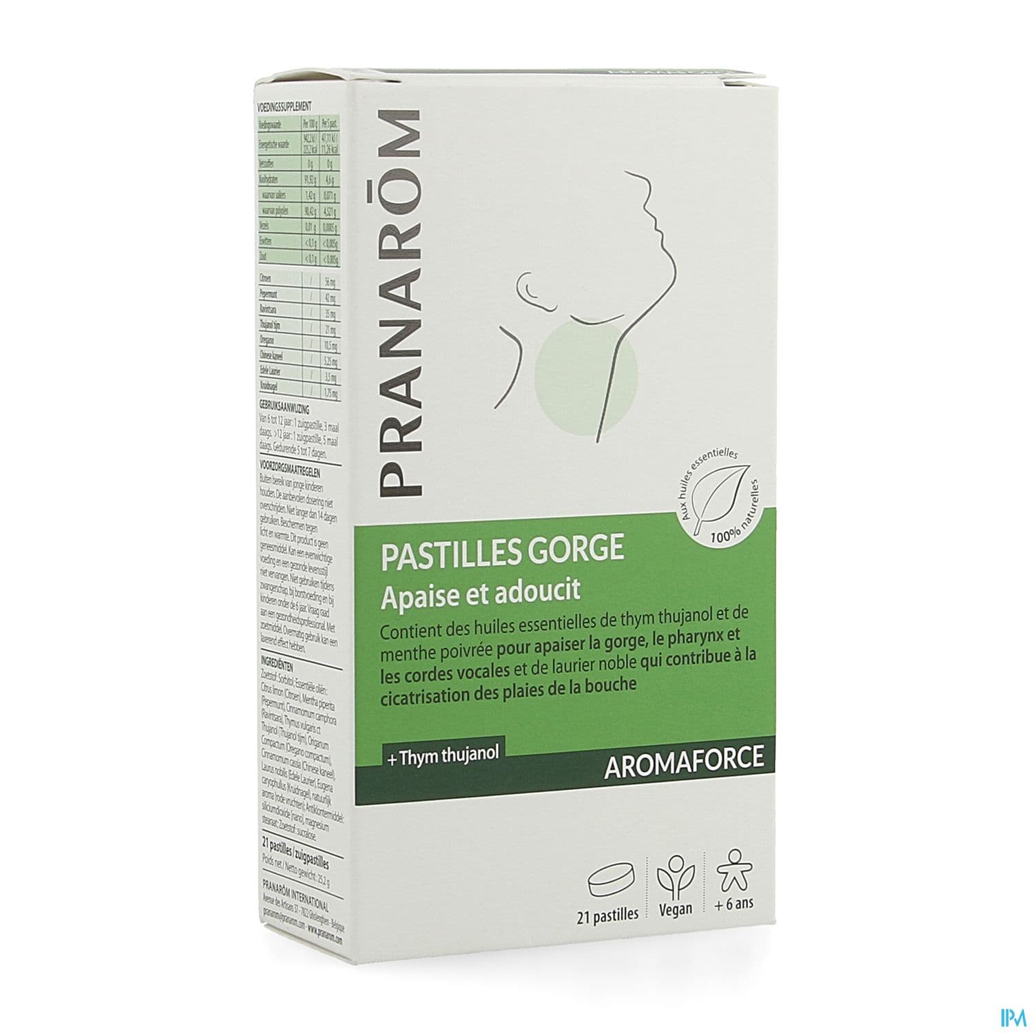 PRANAROM AROMAFOR PAST GORGE 21
