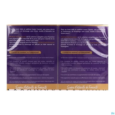 Vitavea Manhae Autobronzant Gelule 60 X2