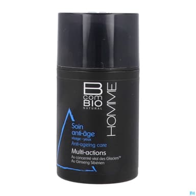 Bcombio Homme Soin Antirides Fortifiant Flacon Pompe 50ml