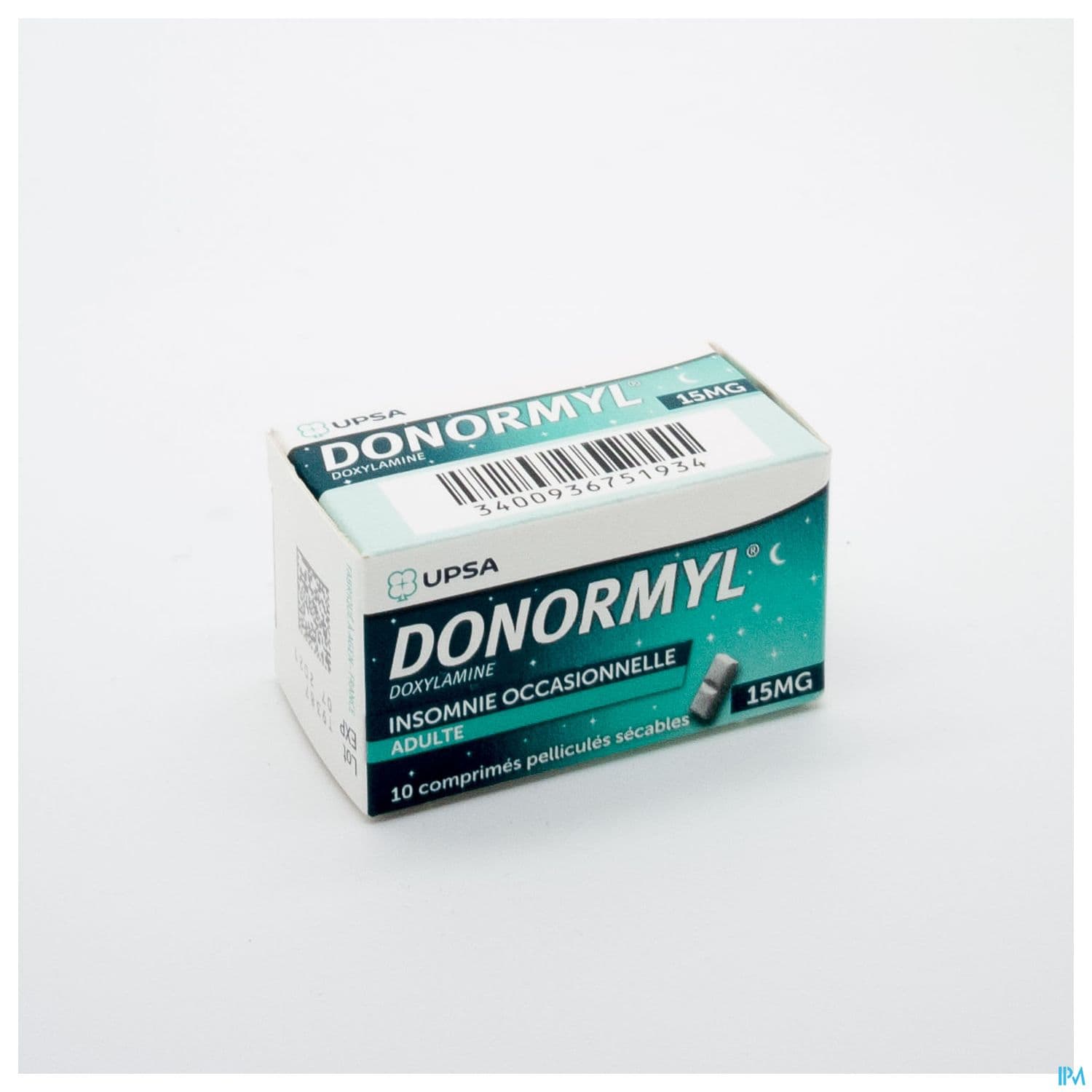 Donormyl 15mg Comprime Secable 10