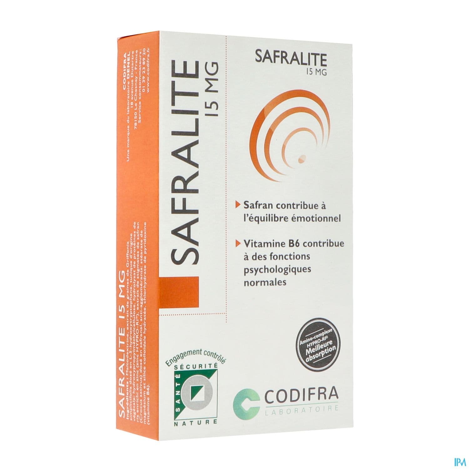 Safralite 15mg Gelule 28