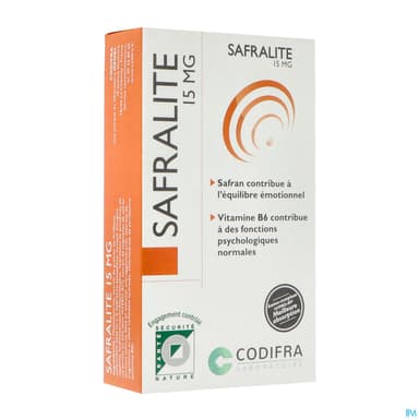 Safralite 15mg Gelule 28