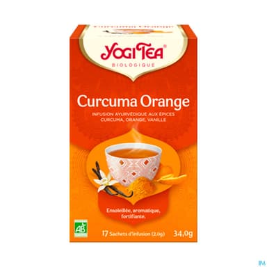 Yogi Tea Curcuma Orange Bio Infusette 2g 17