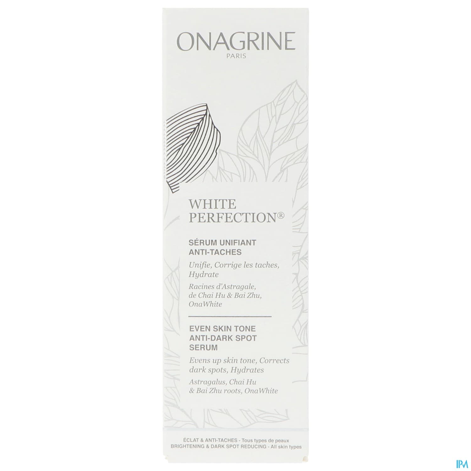 Onagrine White Perfection Serum Unifiant Antitaches 30ml