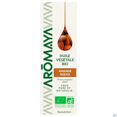 Aromaya Huile Vegetale Bio Amande Douce 50ml