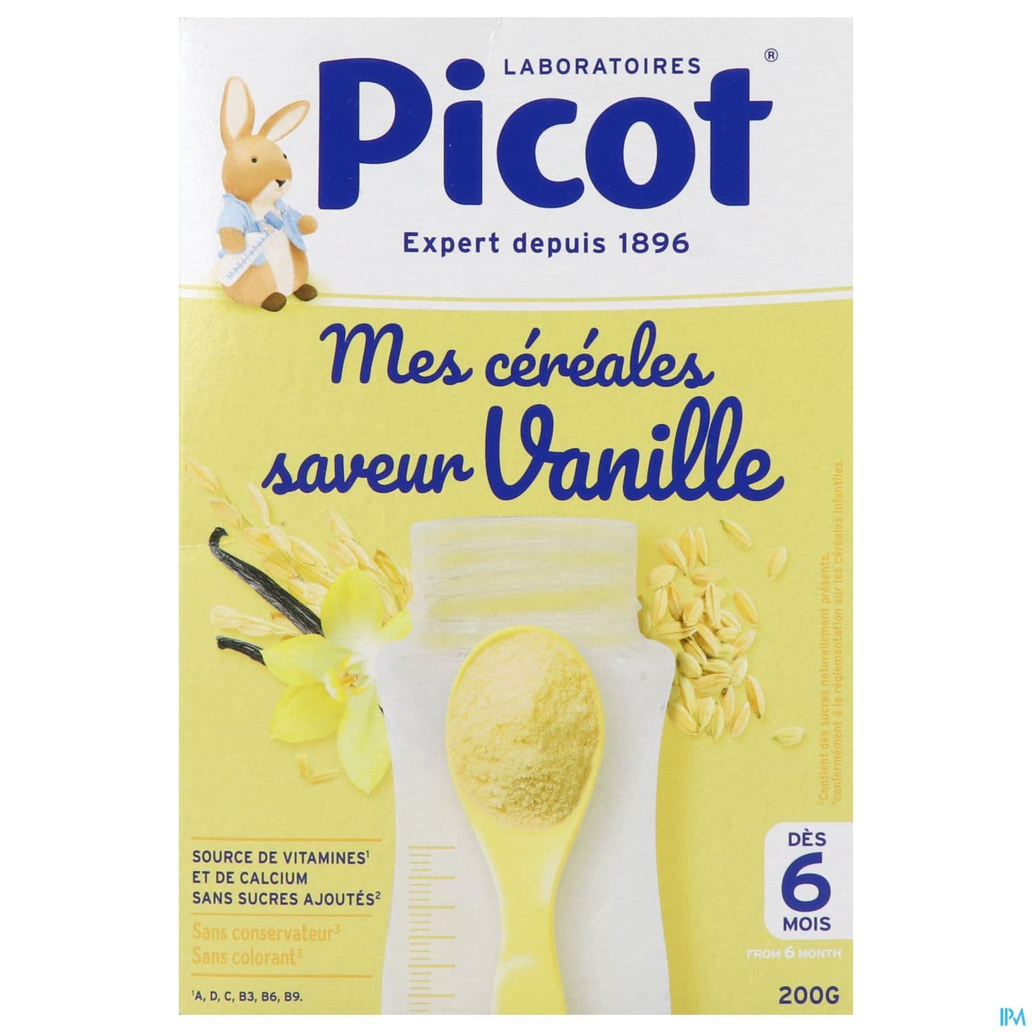 PICOT CEREALE VANILLE 6M 200G