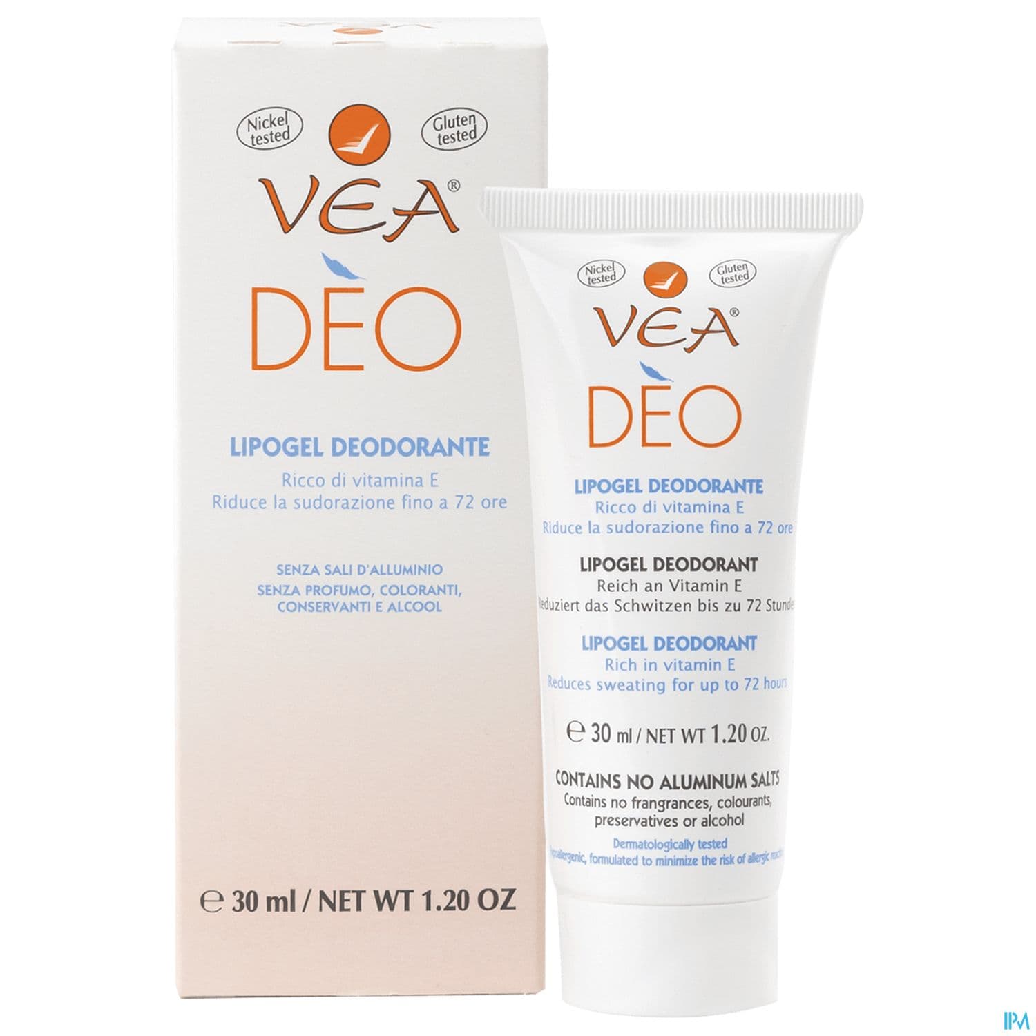 VEA LIPOGEL DEODORANT CREME 30ML