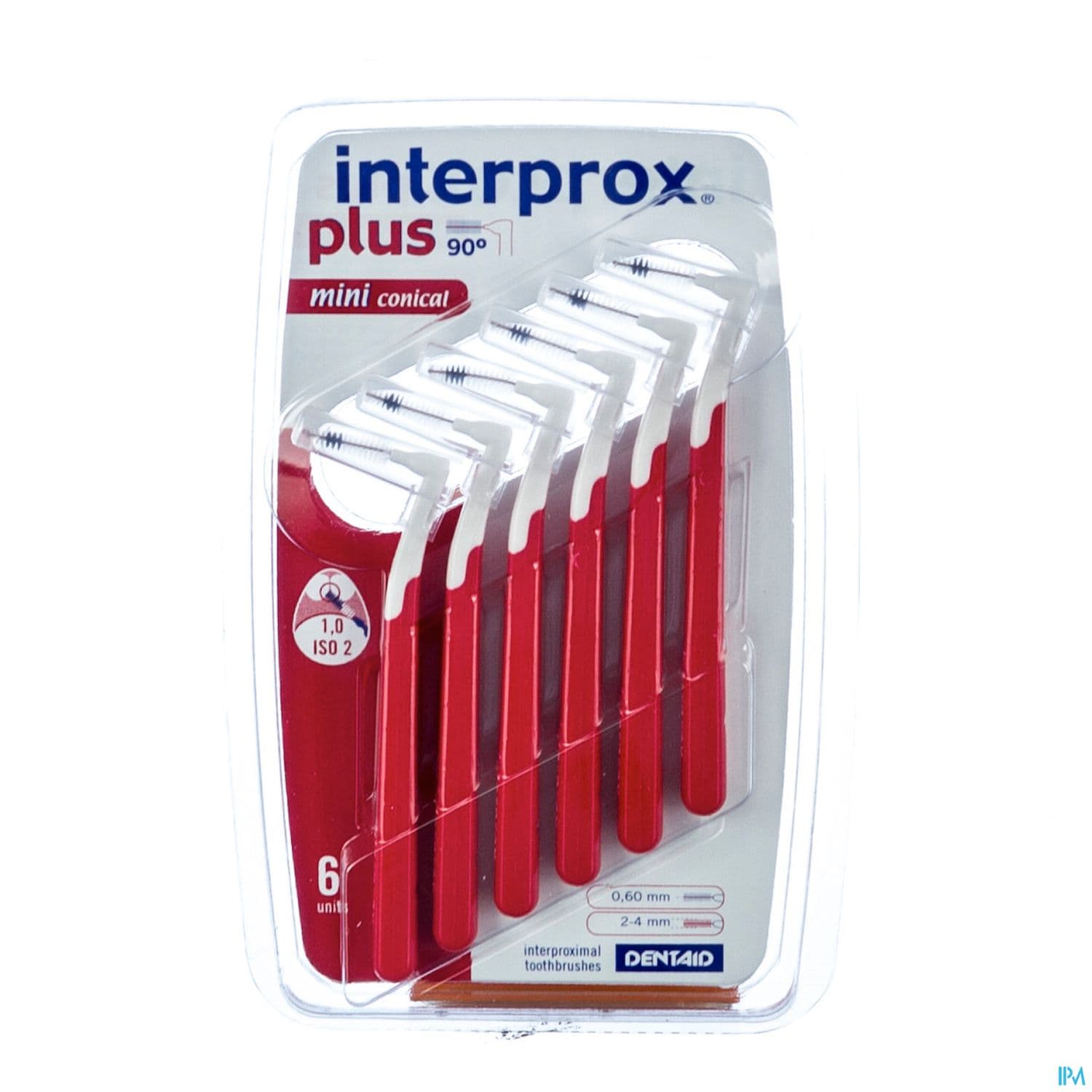 Interprox Plus Mini Conique Rouge Interd. 6 1360