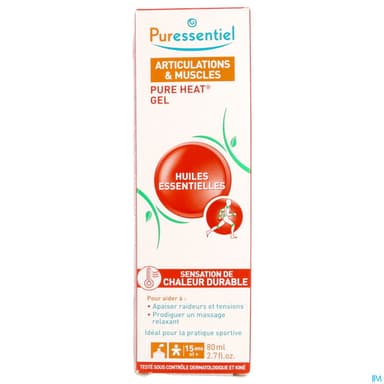 Puressentiel Gel Pure Heat Articulations Muscles 80ml