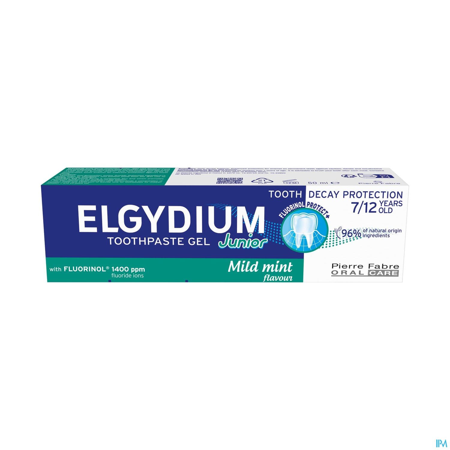 Elgydium Junior Protection Caries Gel Dentifrice Menthe Douce 50ml