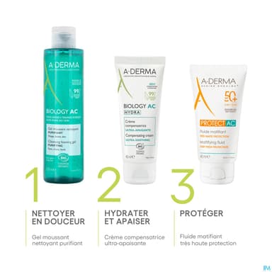 A-DERMA BIOLOGY AC HYDRA CR 40ML