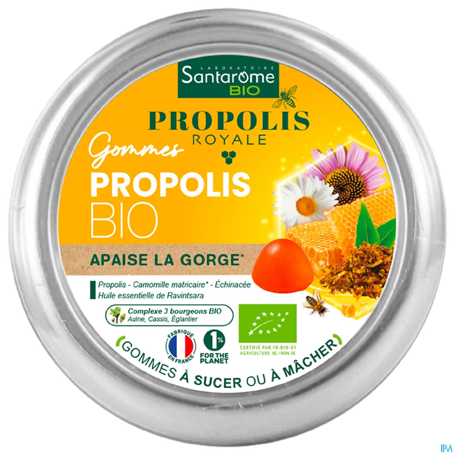 SANTAROME GOMME PROPOLIS BIO 45G