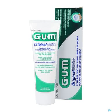 Gum Original White Dentifrice 75ml