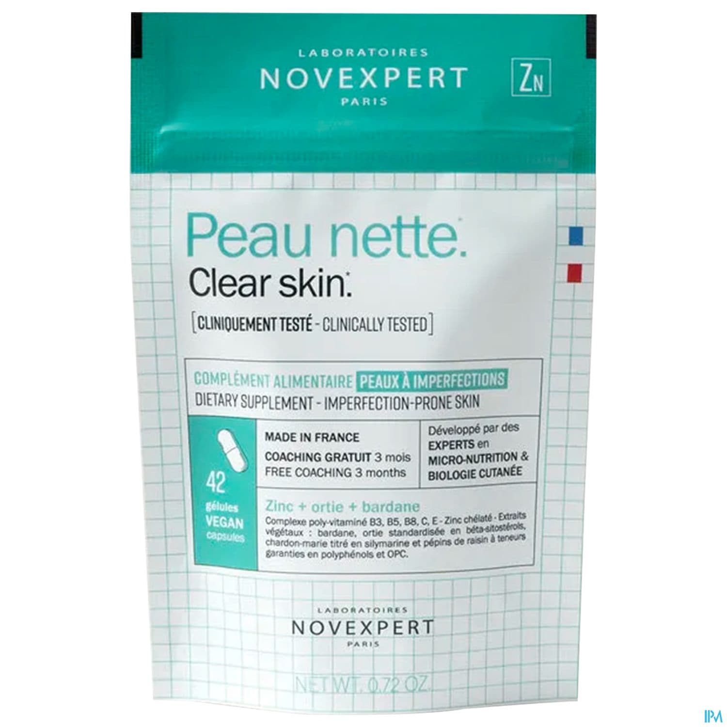 Novexpert Peau Nette Gelule 42