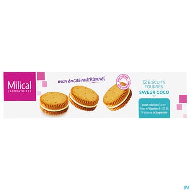 MILICAL BISCUIT FOURRE COCO 12