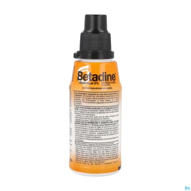 BETADINE ALCOOLIQUE 5% SOL 125ML
