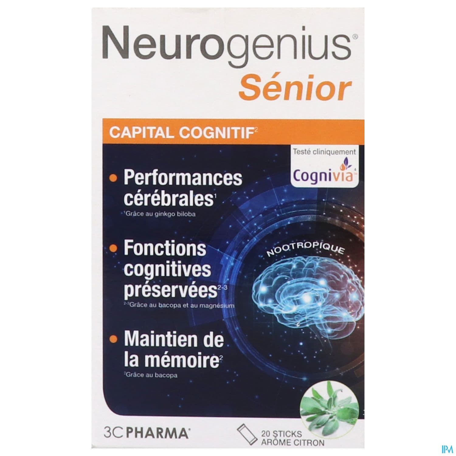 3c Pharma Neurogenius Senior Stick 20