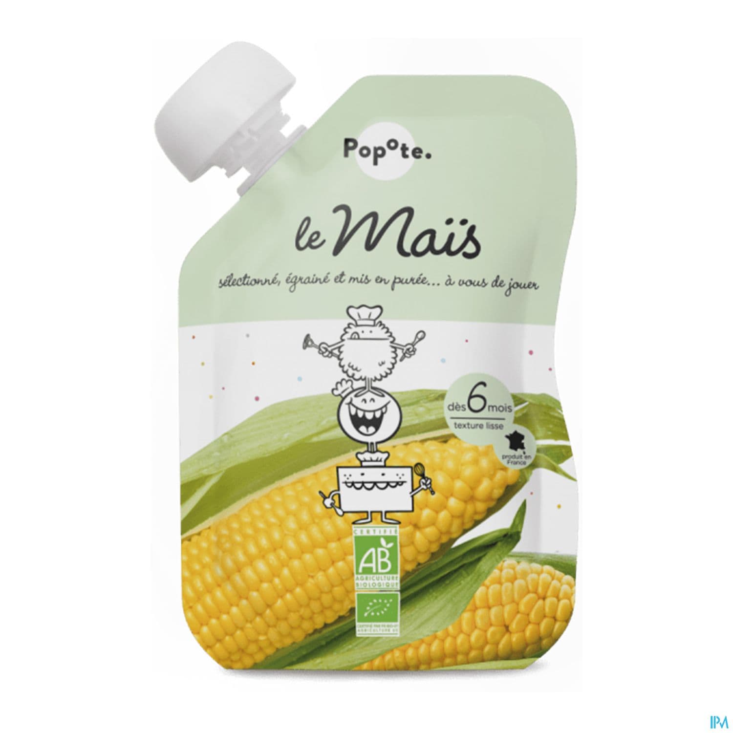 POPOTE PUREE MAIS 120G — Pharmacie Centrale Boulogne by Nexum